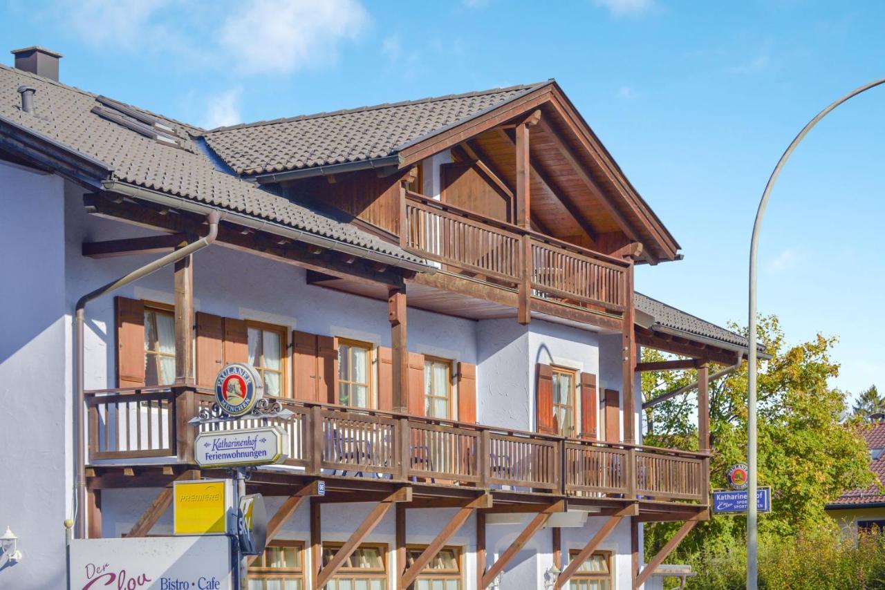 Katharinenhof Ferienwohnung Zugspitze 加爾米施-帕滕基興 外观 照片